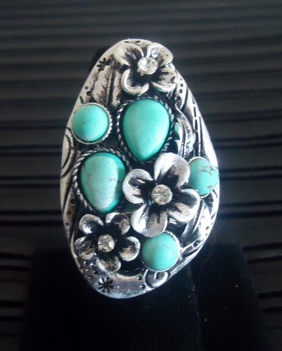 Cheyenne the Indian Statement Ring (ONE OF A KIND) (SOLD)